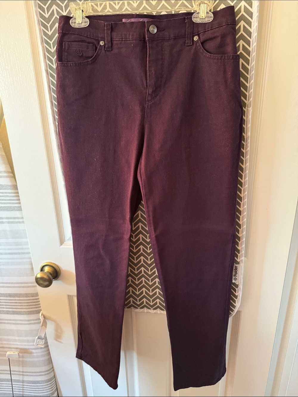 Gloria Vanderbilt Women’s Deep Purple Jeans